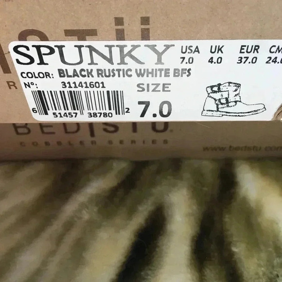 Bed Stu boots size 7 black - Picture 9 of 9